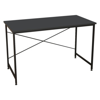 Γραφείο Art Maison Altamura - Charcoal Black (120x60x73εκ)
