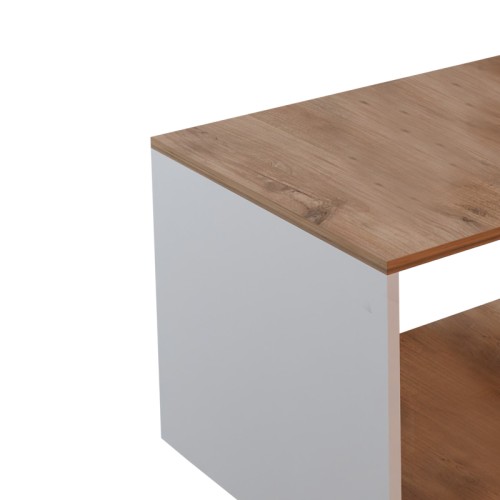 Τραπέζι σαλονιού Art Maison Syracuse - Oak White (90x60x48εκ)