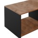 Τραπέζι σαλονιού Art Maison Syracuse - Oak Charcoal (90x60x48εκ)