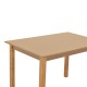 Τραπέζι Art Maison Terni - Walnut (120x80x76εκ.)