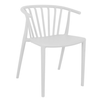 Πολυθρόνα Art Maison Armadillo pp σε λευκή απόχρωση 55x53x73εκ