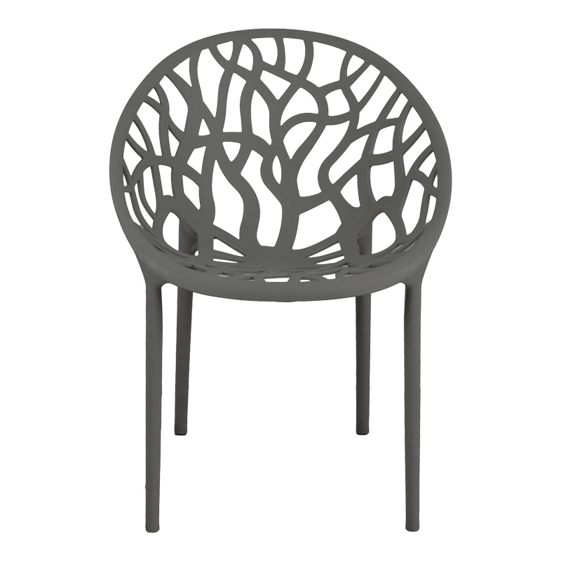 Πολυθρόνα Art Maison Anthem pp σε ανθρακί απόχρωση 59x60x79,5εκ