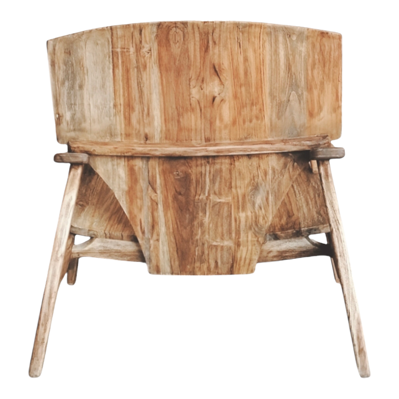 Πολυθρόνα Art Maison Beyonder φυσικό teak ξύλο 72x71x77εκ