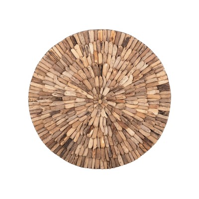 Διακοσμητικό τοίχου Art Maison Daffodil φυσικό drift ξύλο Φ60x6εκ Διακοσμητικό τοίχου Art Maison Daffodil φυσικό drift ξύλο Φ60x6εκ