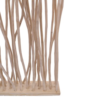 Διακοσμητικό δαπέδου Art Maison Agapanthus teak-suar ξύλο σε φυσική απόχρωση 120x25x200εκ