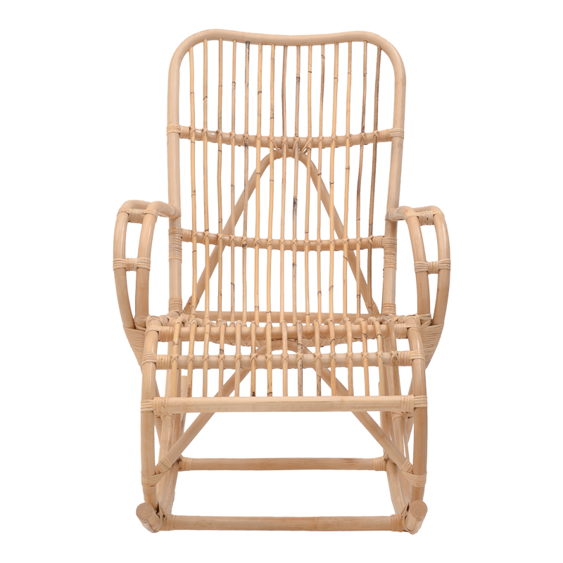 Κουνιστή πολυθρόνα Art Maison Bloodaxe rattan pe σε φυσική απόχρωση 108x71x103εκ Κουνιστή πολυθρόνα Art Maison Bloodaxe rattan pe σε φυσική απόχρωση 108x71x103εκ