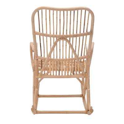 Κουνιστή πολυθρόνα Art Maison Bloodaxe rattan pe σε φυσική απόχρωση 108x71x103εκ Κουνιστή πολυθρόνα Art Maison Bloodaxe rattan pe σε φυσική απόχρωση 108x71x103εκ
