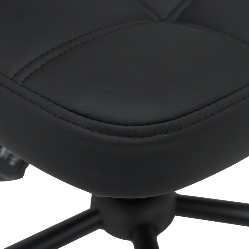 Καρέκλα γραφείου Art Maison Gogoat pu σε μαύρη απόχρωση 50x50x75-85εκ