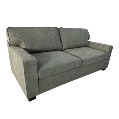Καναπές-κρεβάτι διθέσιος Art Maison Kristoff ύφασμα σε χακί απόχρωση181x91x83εκ