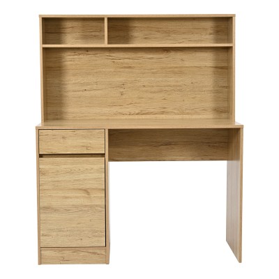 Γραφείο εργασίας Art Maison Akemi με ράφι σε oak απόχρωση 110x50x135εκ