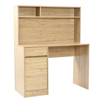 Γραφείο εργασίας Art Maison Akemi με ράφι σε oak απόχρωση 110x50x135εκ