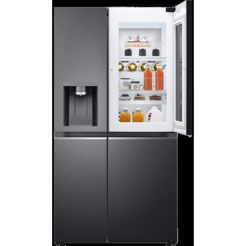 Ψυγείο Ντουλάπα Ελεύθερο LG NoFrost Black