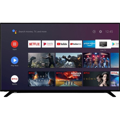 TV TOSHIBA 50" ,LED,Ultra HD,Android,WiFi,DVB-S2,60Hz