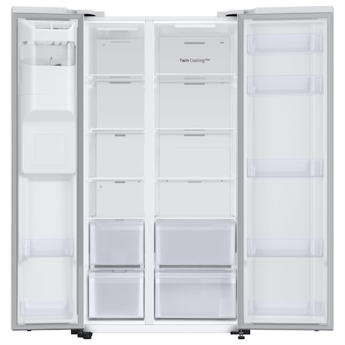 Ψυγείο Ντουλάπα Ελεύθερο Samsung NoFrost White