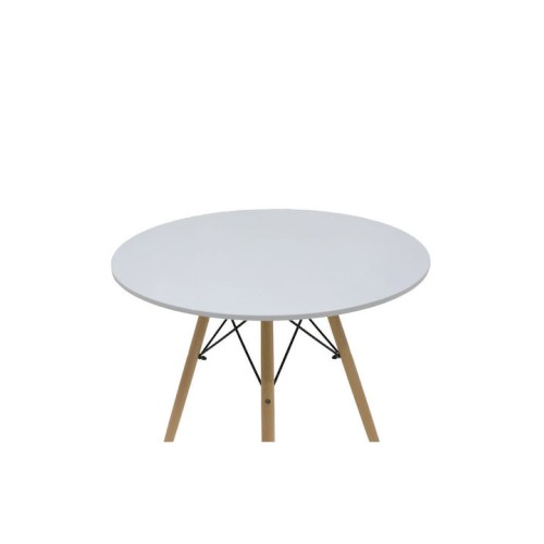 Τραπέζι Art Maison Λαέρτης - White (80x80x73εκ.)