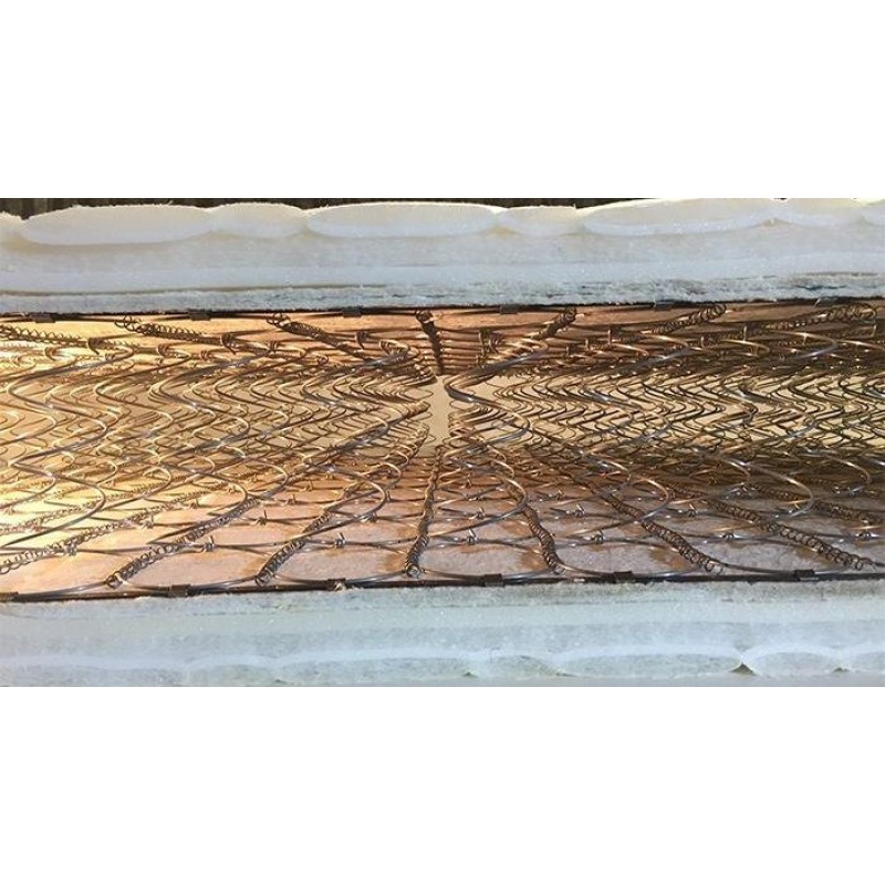 Ανατομικό Στρώμα με Ελατήρια Art Maison Vadstena - White (90x200x26cm)