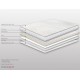 Ημίδιπλο Ανατομικό Στρώμα χωρίς Ελατήρια Art Maison Stromstad - White (130x200x20cm)