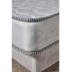 Ημίδιπλο Ορθοπεδικό Στρώμα με Ελατήρια Art Maison Marstrand - White (130x200x19cm)