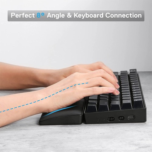 Gaming Αξεσουάρ - Redragon P037 Meteor L Keyboard Wrist Rest 100% Black