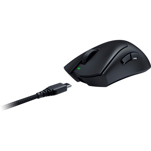 Razer DEATHADDER V3 PRO BLACK - 64g Wireless Gaming Mouse - Ergonomic - 90 Hours Battery - 30K DPI