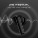 QCY T13 ANC White - TWS 10mm Dynamic Driver, 4-mic 28dB ANC, Bluetooth 5.3, 7hr-30hr, 75ms latency