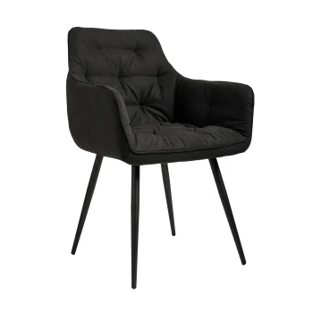 Καρέκλα Art Maison Puertoreal - Black (56x75x85εκ.)